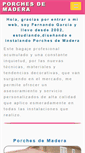 Mobile Screenshot of porchemadera.com